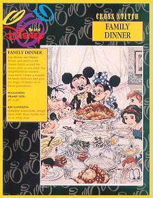 The Art Of Disney-Family Dinner