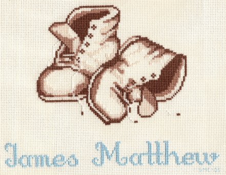 Yours Truely-Baby Shoes-Finished June 2005